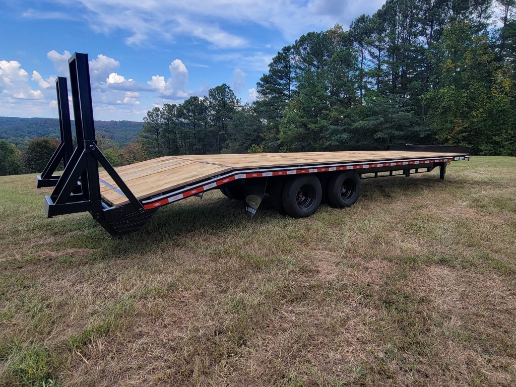 10-Ton Dual Tandem Dovetail Trailer | Site Pro 10