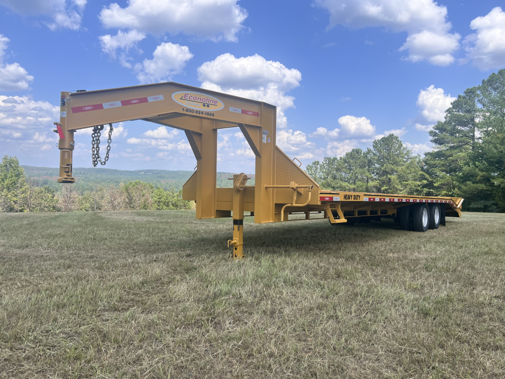 10-Ton Dual Tandem Gooseneck Dovetail